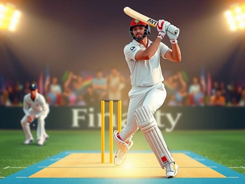 A delighted woman holding up her winning bingo card in a hall, with other players applauding