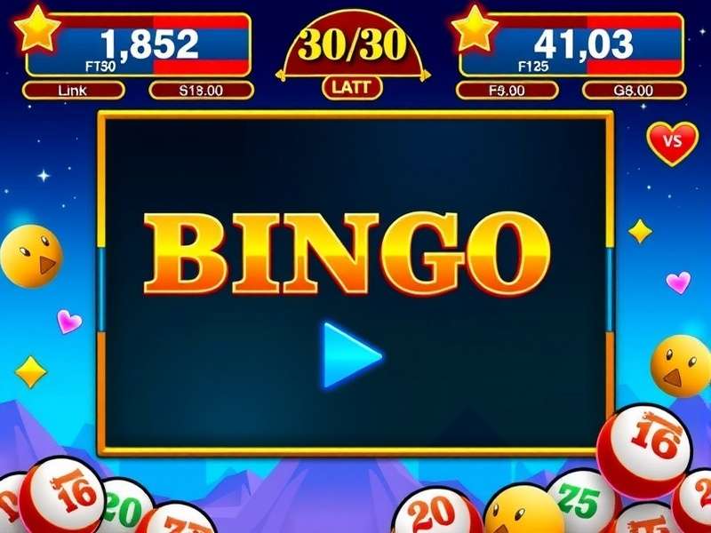 A person playing bingo on a computer, cards showing various patterns