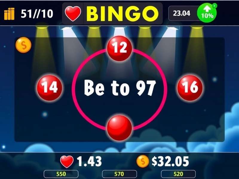 Screenshot of a multiplayer free bingo game interface on a desktop
