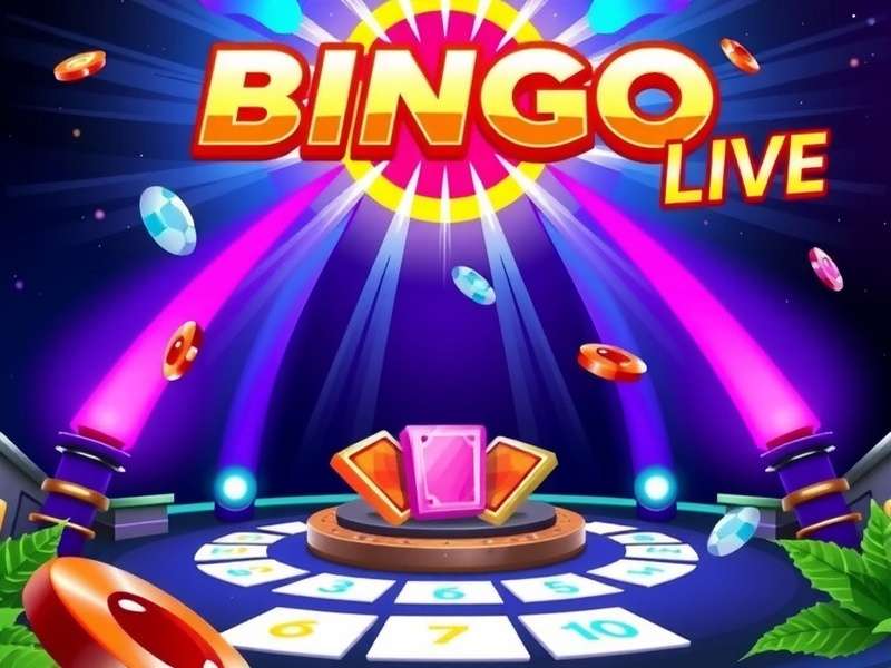 Person using smartphone to play bingo with multiple cards visible