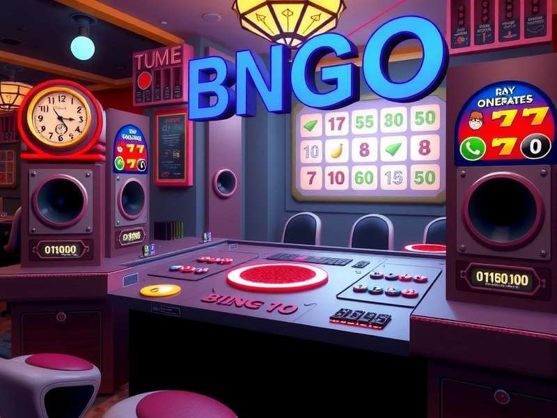 A person winning at bingo with multiple cards and a daubber