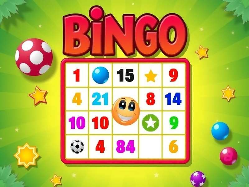 Children happily playing a colorful Bingo game set purchased from Amazon