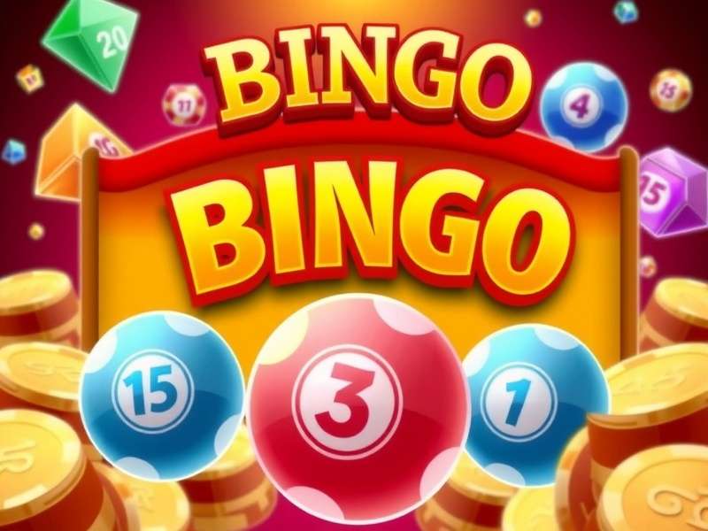 Diverse group of people enjoying free online bingo games on various devices