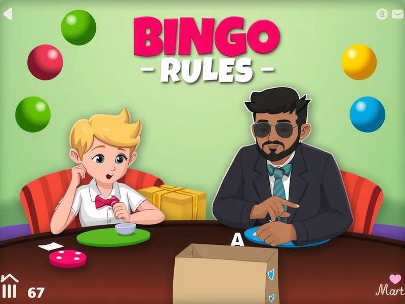 A vibrant Bingo game in progress with multiple cards and daubers