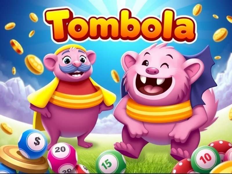 Tombola Online Bingo Lobby Interface showing game selection