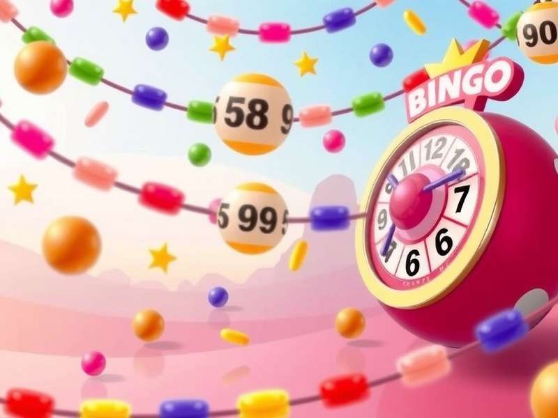 Collage of different bingo game cards, patterns, and players enjoying the game