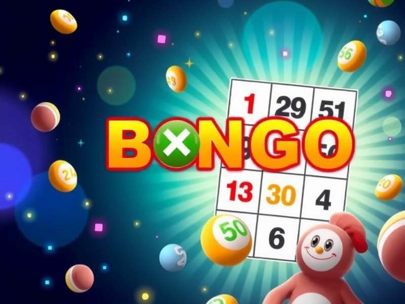 Woman playing online bingo on laptop and mobile